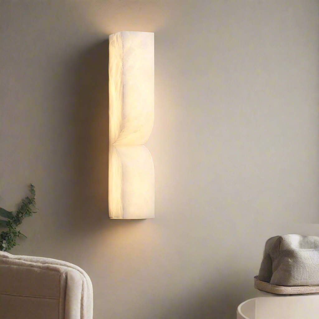 Casa Lumière Moderne Alabaster Wandlamp - Zacht Diffuus Licht