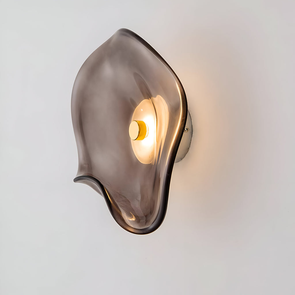 Casa Lumière Amber Glas Wandlamp - Sfeervol Design Wandverlichting
