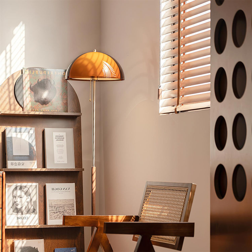 Casa Lumière Vloerlamp - Warme Sfeerverlichting met Retro Design