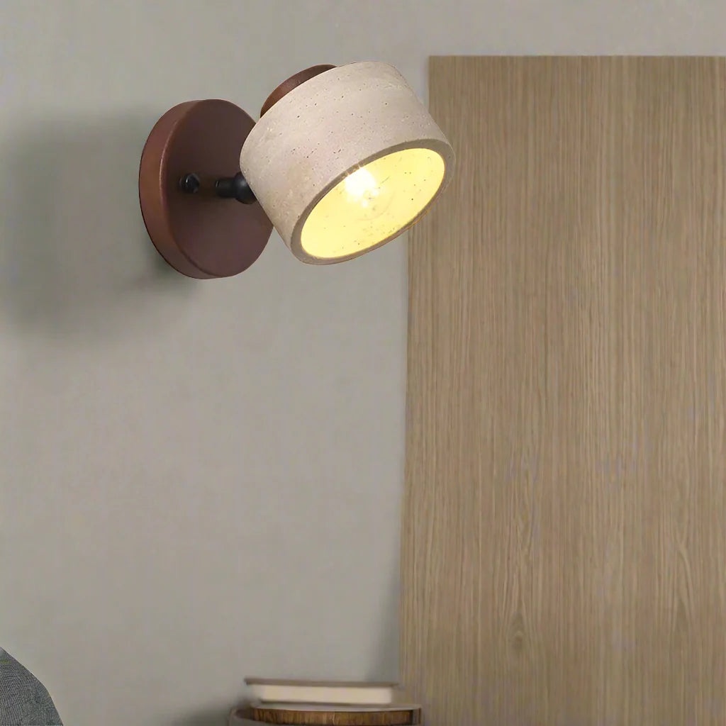 Casa Lumière Minimalistische Travertine Wandlamp - Richtbare Wandverlichting om te lezen of studeren