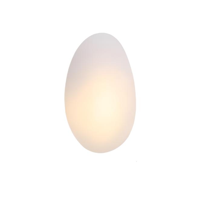 Casa Lumière Stained Cobblestone Glazen Wandlamp - Organische Design Wandverlichting