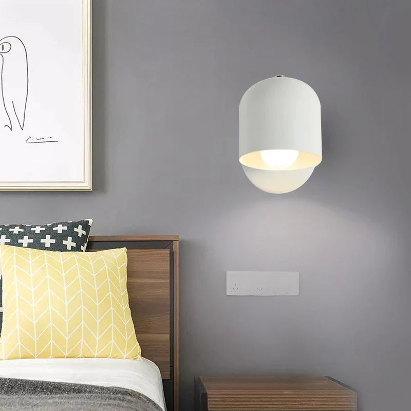 Casa Lumière Minimalistische Wandlamp - Ronde Kap voor Slaapkamer