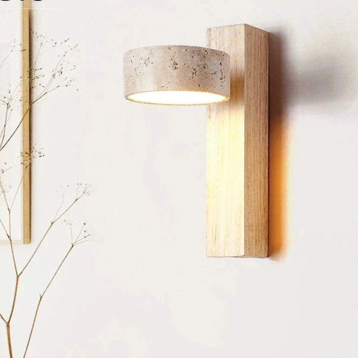 Casa Lumière Travertine Wandlamp - Verstelbare Wandverlichting