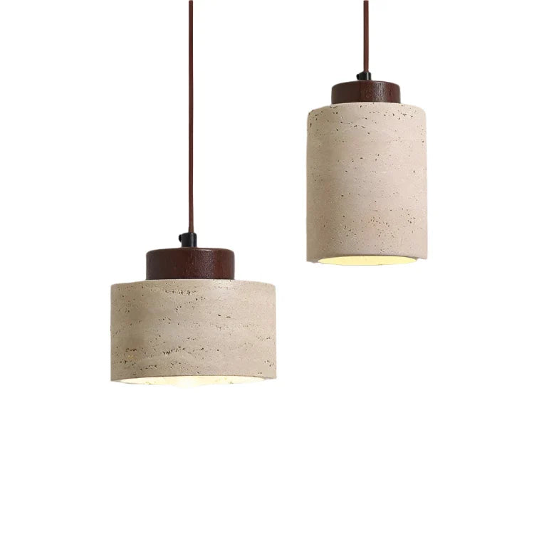 Casa Lumière Travertine Hanglamp - Minimalistisch Nordic Natuursteen