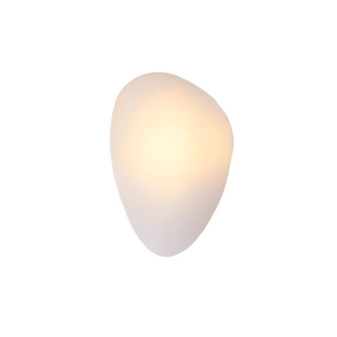 Casa Lumière Stained Cobblestone Glazen Wandlamp - Organische Design Wandverlichting