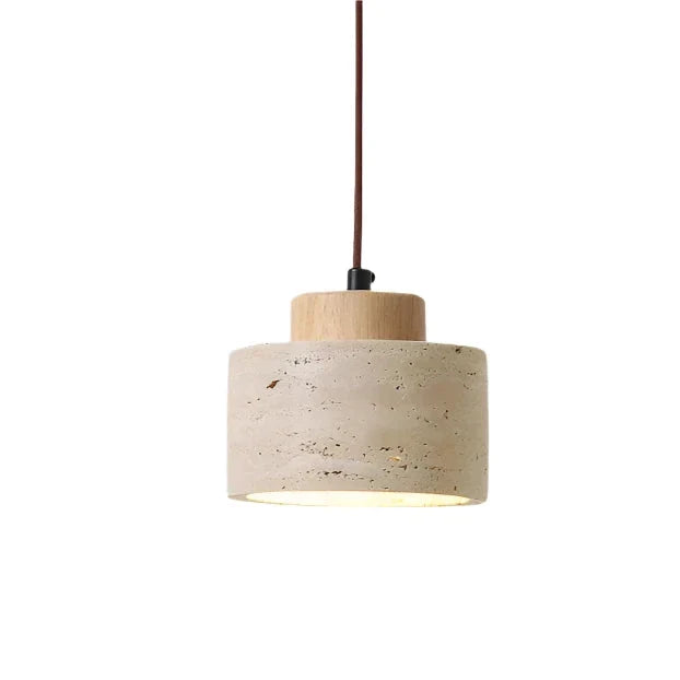 Casa Lumière Travertine Hanglamp - Minimalistisch Nordic Natuursteen