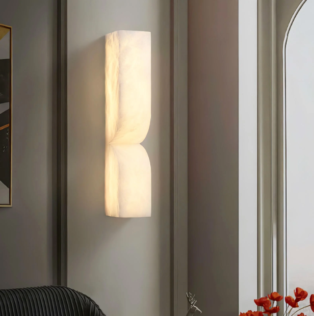Casa Lumière Moderne Alabaster Wandlamp - Zacht Diffuus Licht