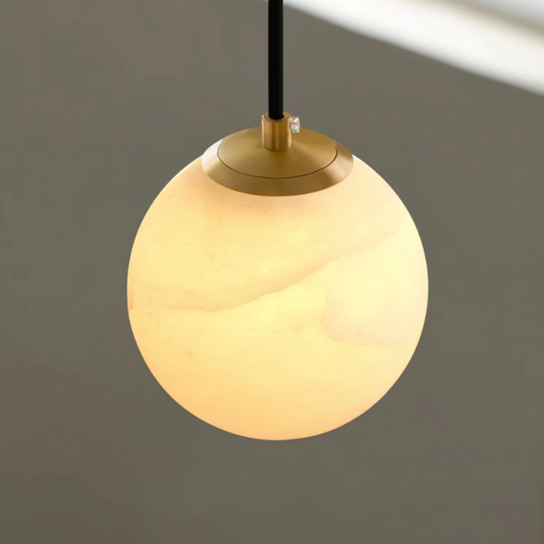 Casa Lumière Alabaster Hanglamp - Natuursteen Verlichting