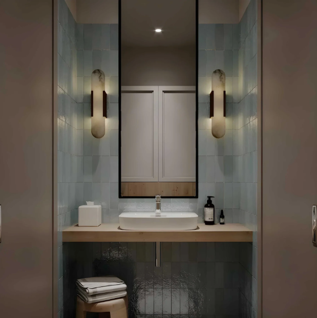 Casa Lumière Nordic Alabaster Natuurlijke Wandlamp - Moderne Wandverlichting van Alabaster