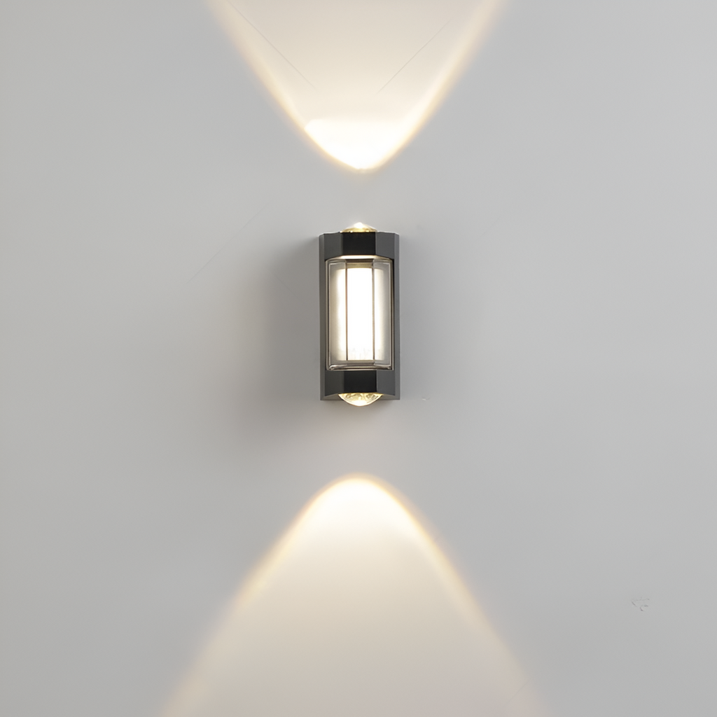 Casa Lumière Nordic Up Down Outdoor Wandlamp - Waterdichte Minimalistische LED Buitenverlichting