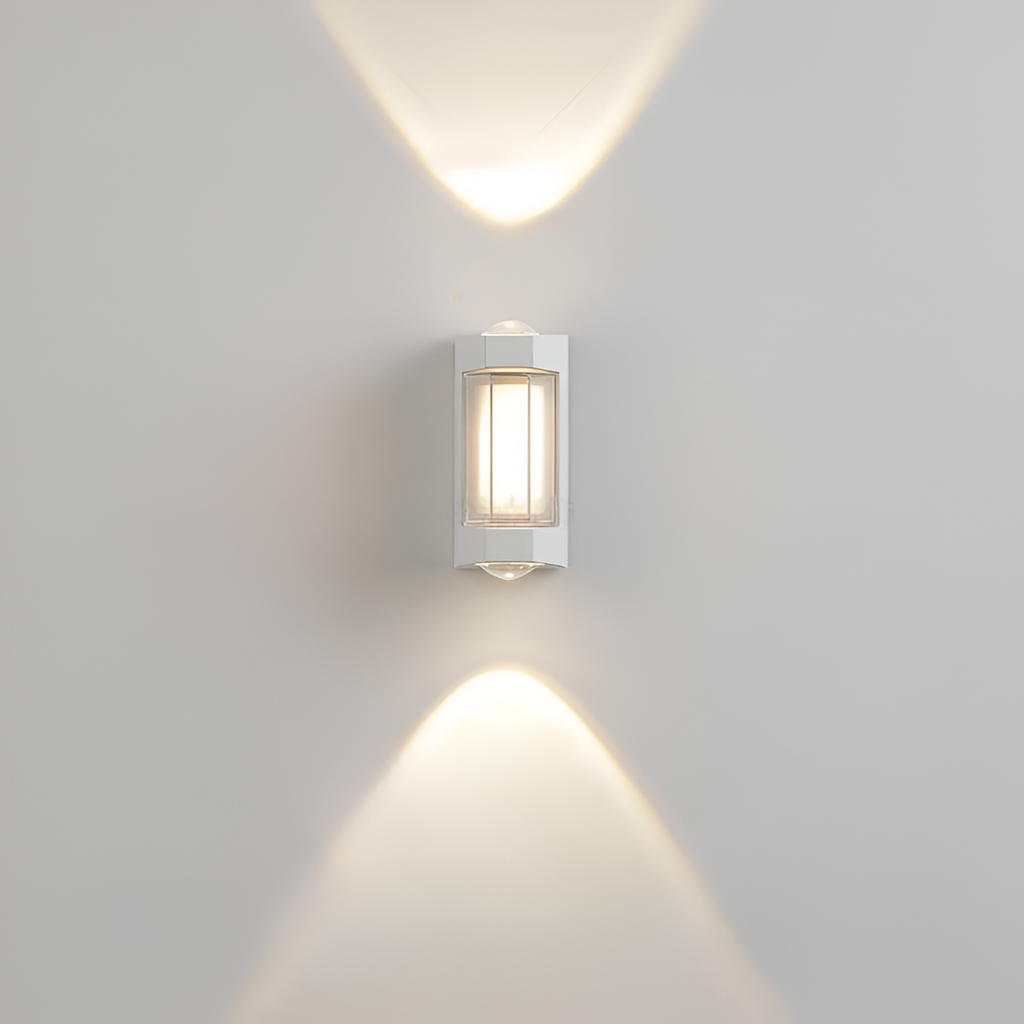 Casa Lumière Nordic Up Down Outdoor Wandlamp - Waterdichte Minimalistische LED Buitenverlichting