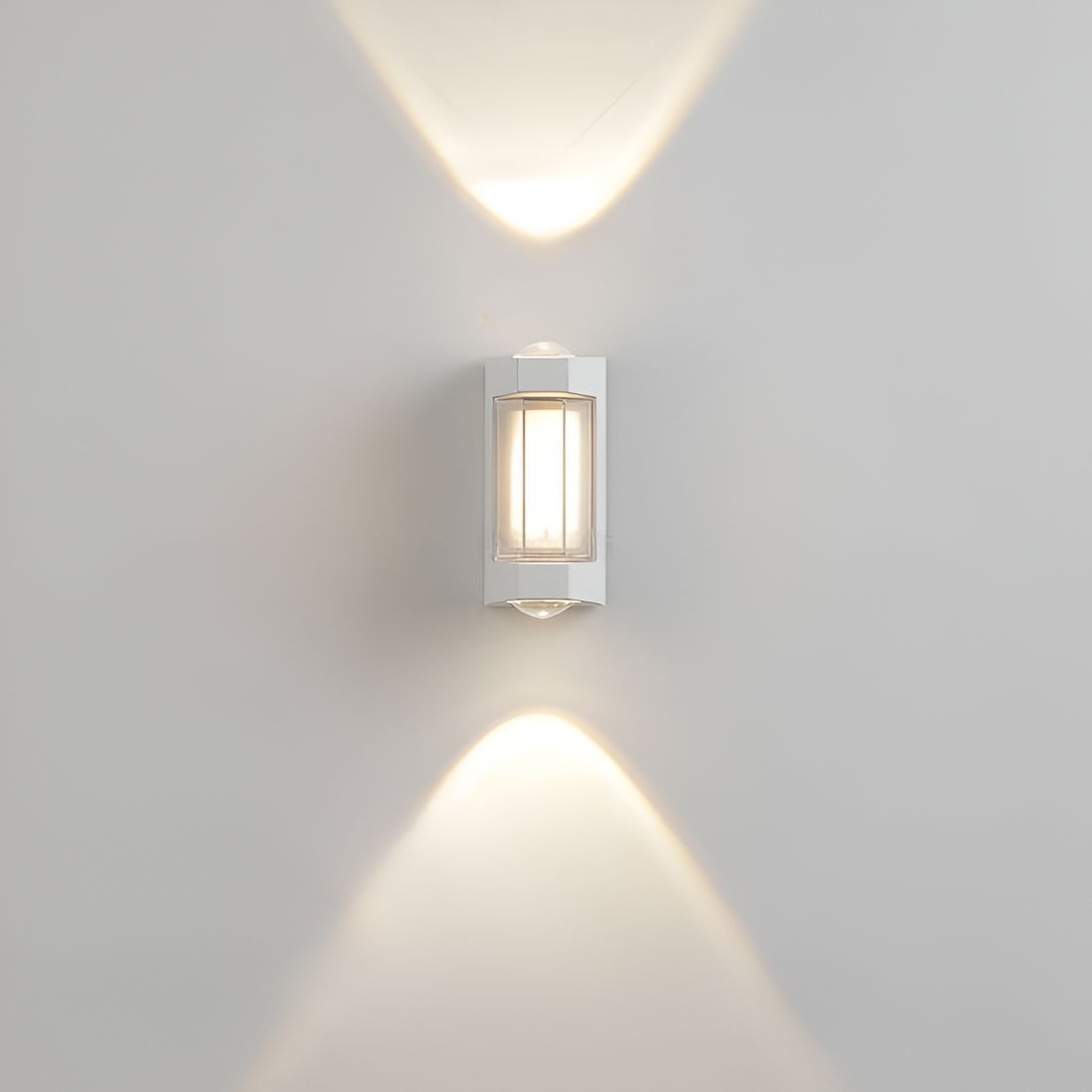 Casa Lumière Nordic Up Down Outdoor Wandlamp - Waterdichte Minimalistische LED Buitenverlichting