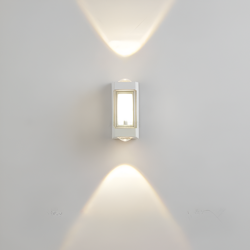 Casa Lumière Nordic Up Down Outdoor Wandlamp - Waterdichte Minimalistische LED Buitenverlichting