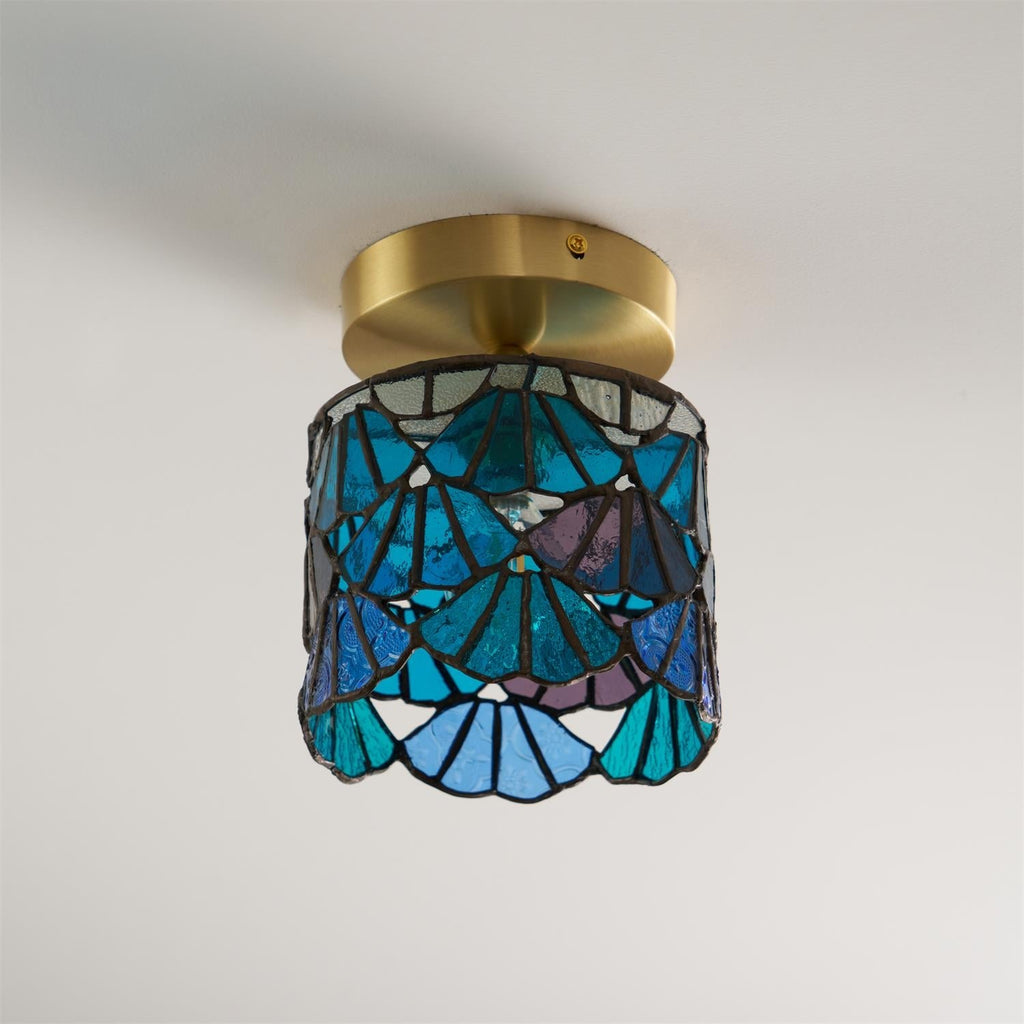 Casa Lumière Tiffany Plafondlamp - Sfeervol Glas Design