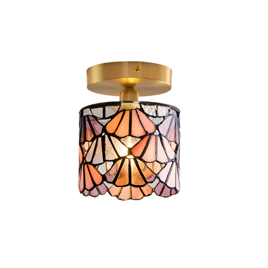 Casa Lumière Tiffany Plafondlamp - Sfeervol Glas Design