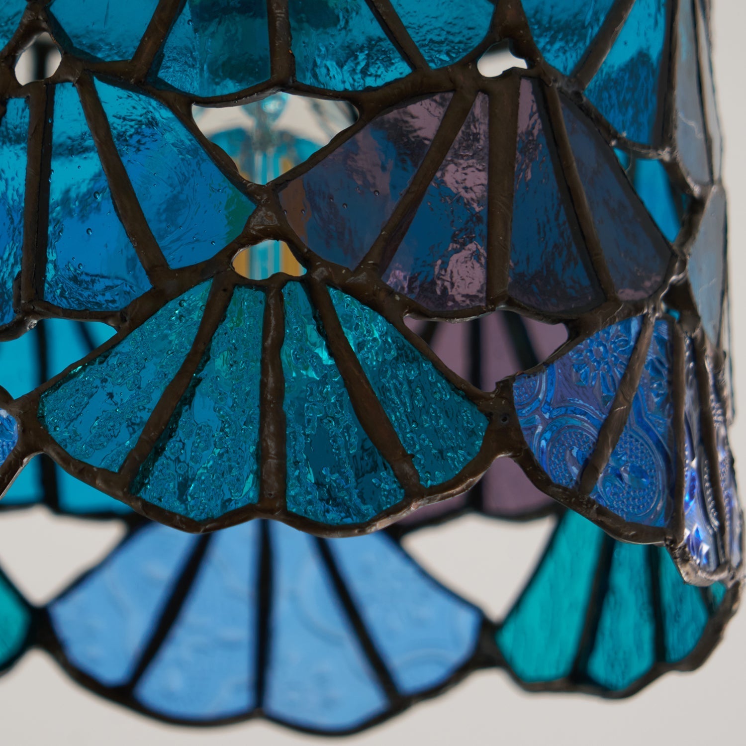 Casa Lumière Tiffany Plafondlamp - Sfeervol Glas Design