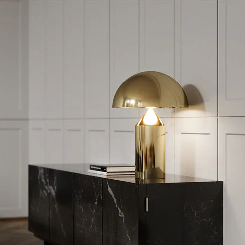 Casa Lumière Nordic Design Tafellamp - Sculpturale Vorm en Zacht Sfeervol Licht