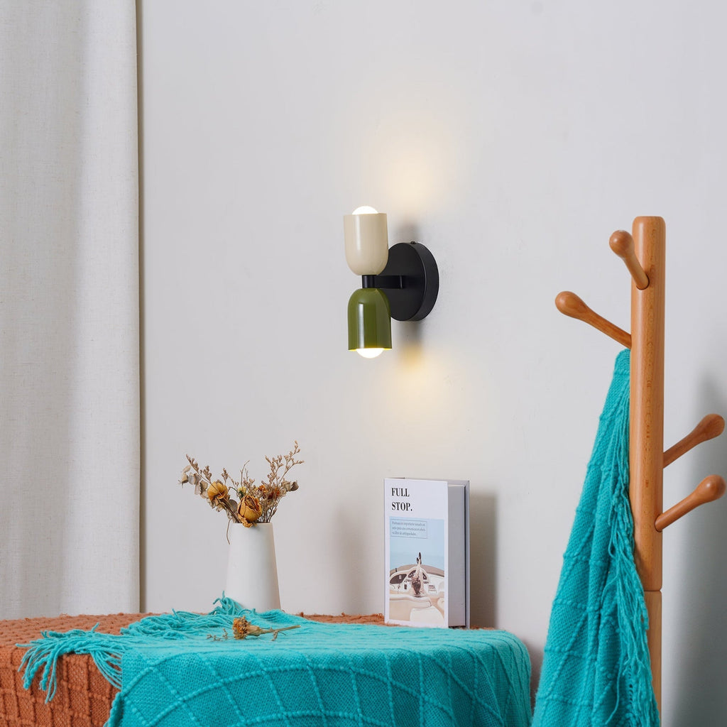 Casa Lumière Moderne Wandlamp met Dubbele Lichtpunten - Stijlvol Up & Down Licht