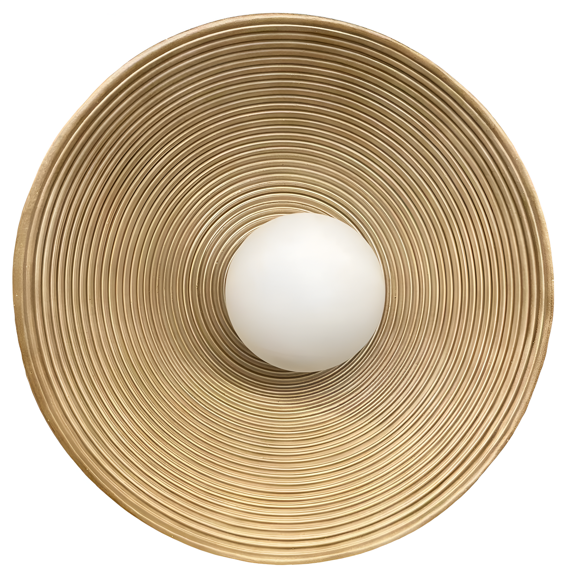 Casa Lumière Retro Ceramic Japandi Wandlamp - Rond Resin Design