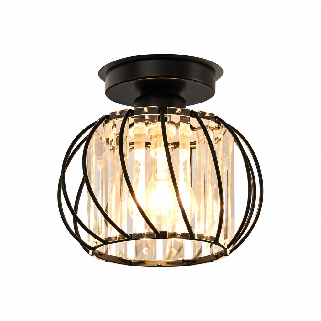 Casa Lumière Ceiling Light - Glass Lighting for Hallway & Living Space
