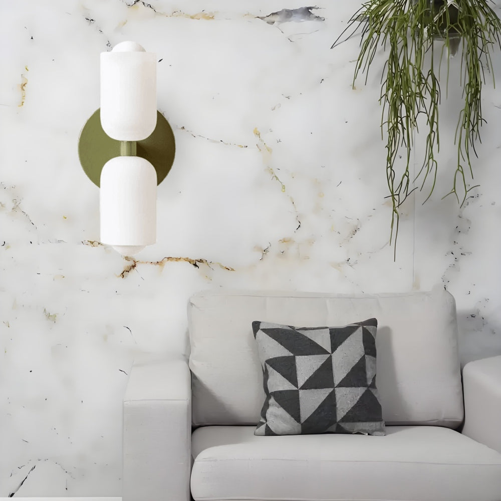 Casa Lumière Elegance Minimalistische Wandlamp – Acryl Diffuser, Metalen Basis & Luxe Goudafwerking