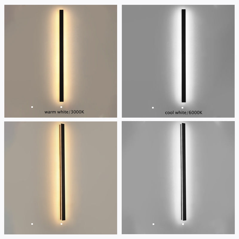 Casa Lumière Edge Ripple Minimalistische Lineaire Wandlamp IP65