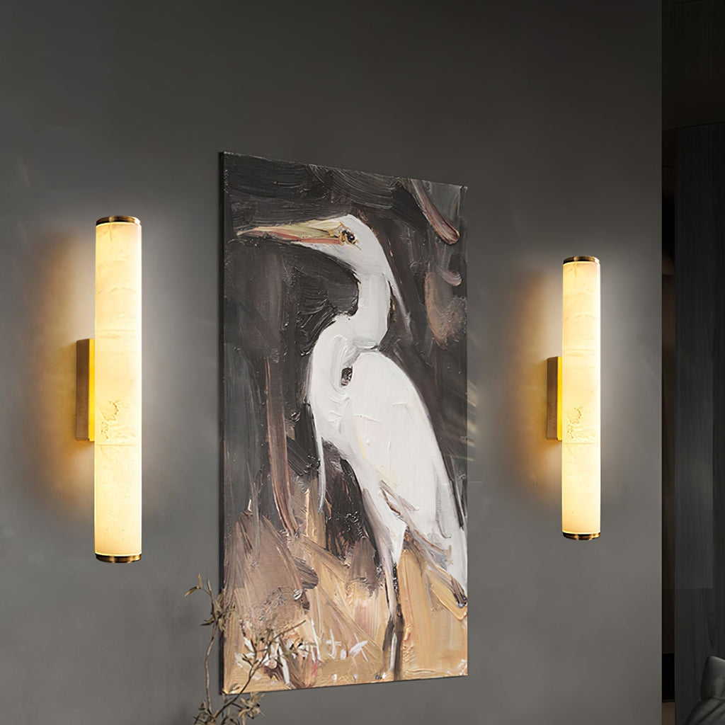 Casa Lumière Callisto Marmeren Wandlamp met Koper – Modern Design & Warme Sfeerverlichting