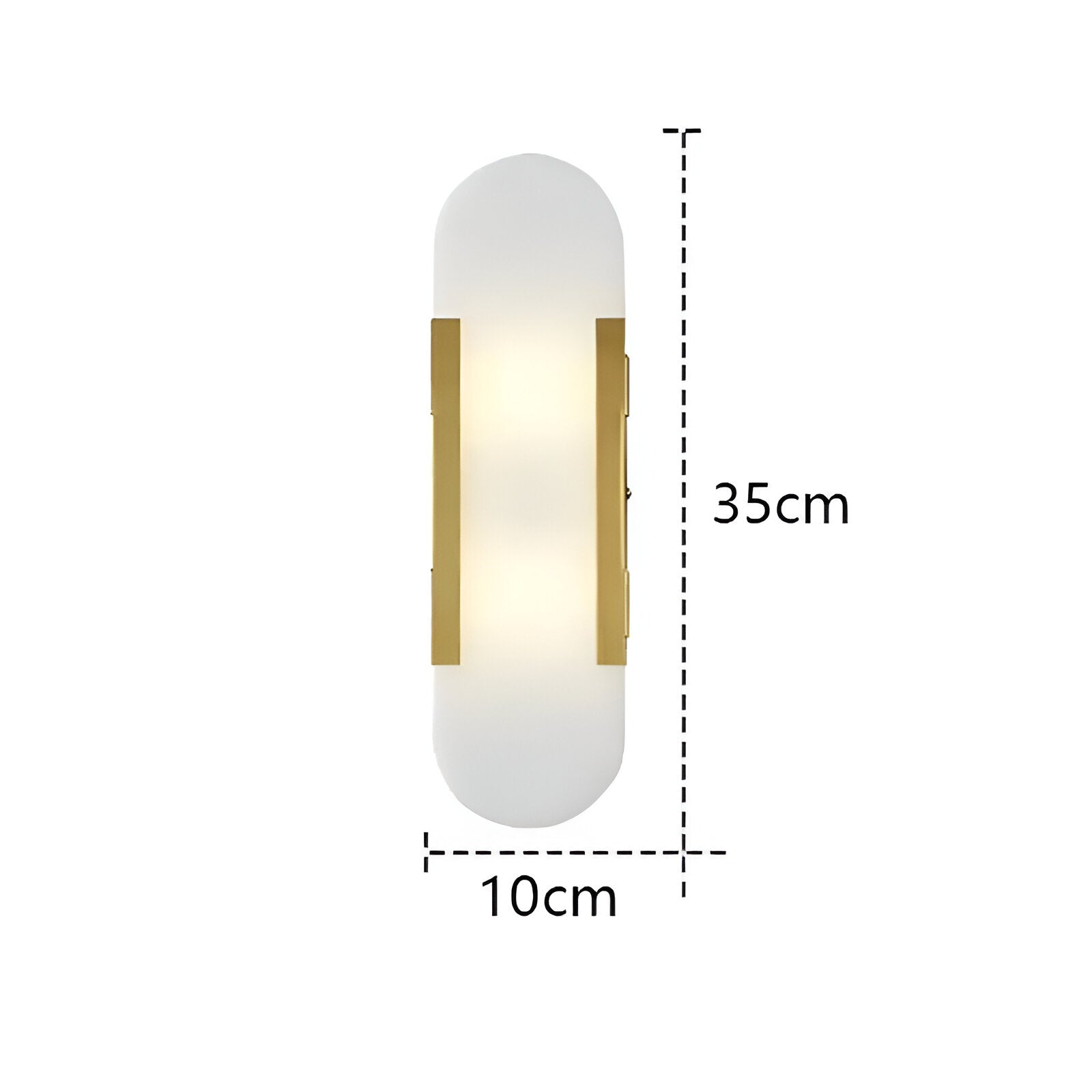 Casa Lumière Nordic Alabaster Natural Wall Light – Moderne Wandlamp van Alabaster