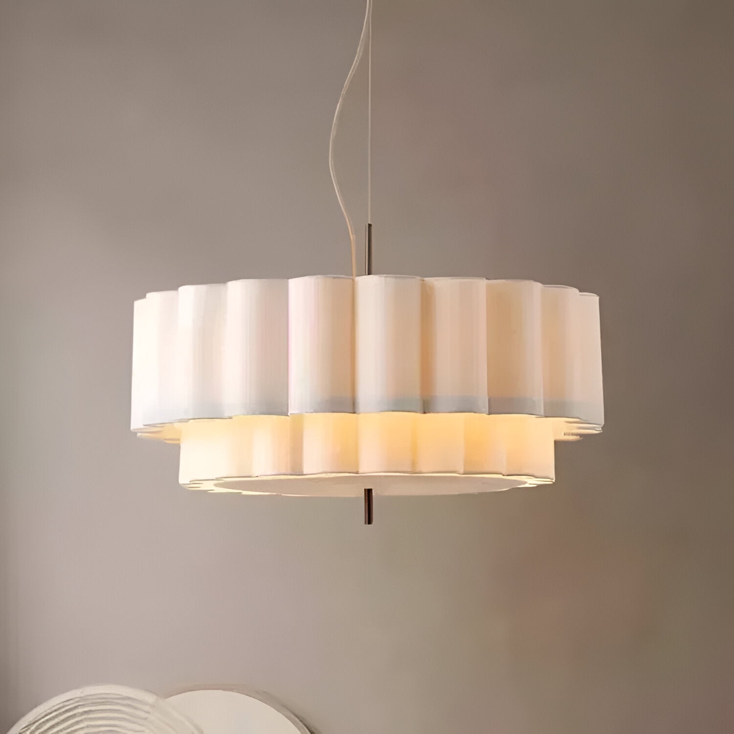 Casa Lumière Boho Ripple Hanglamp – Zacht Design Sfeerverlichting