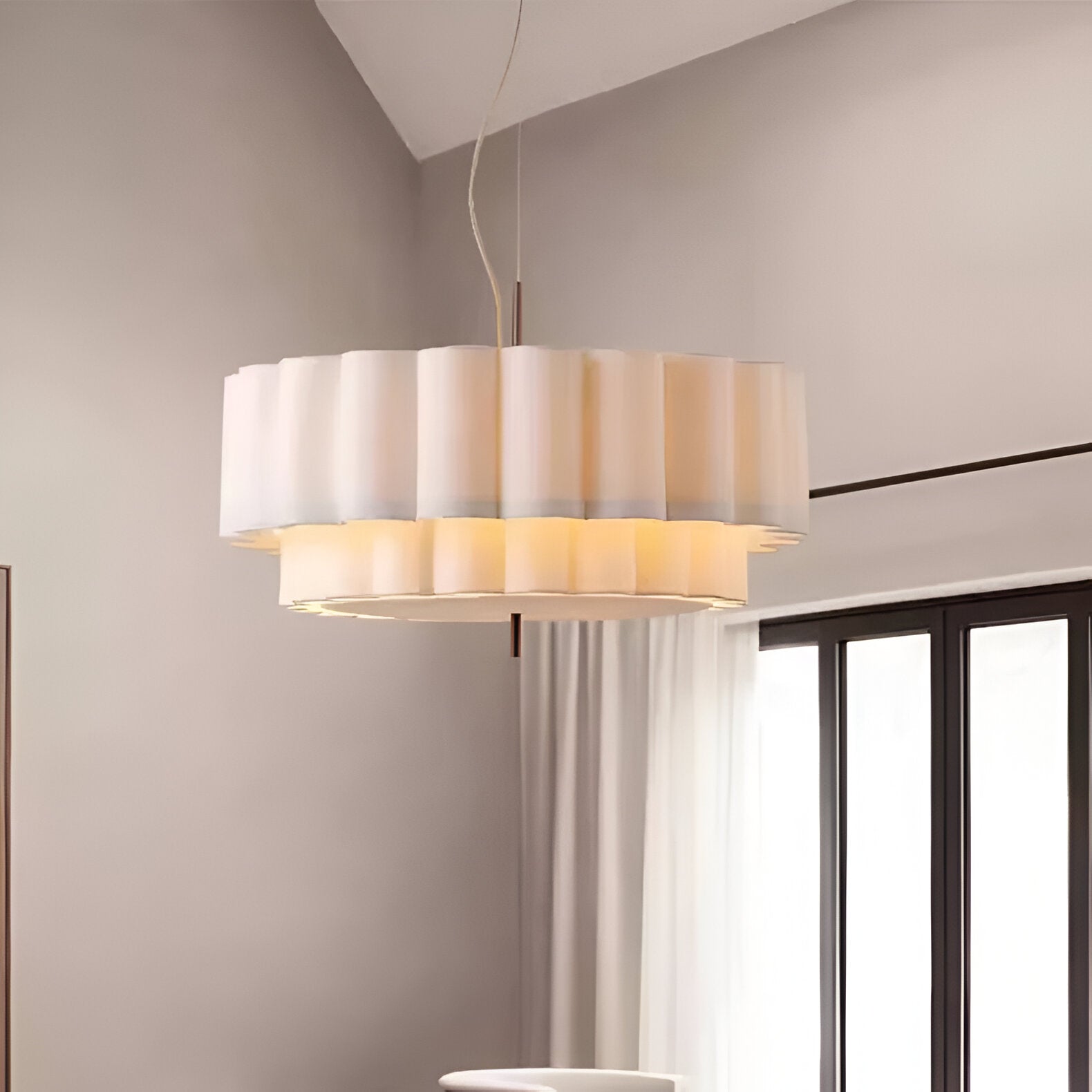 Casa Lumière Boho Ripple Hanglamp – Zacht Design Sfeerverlichting