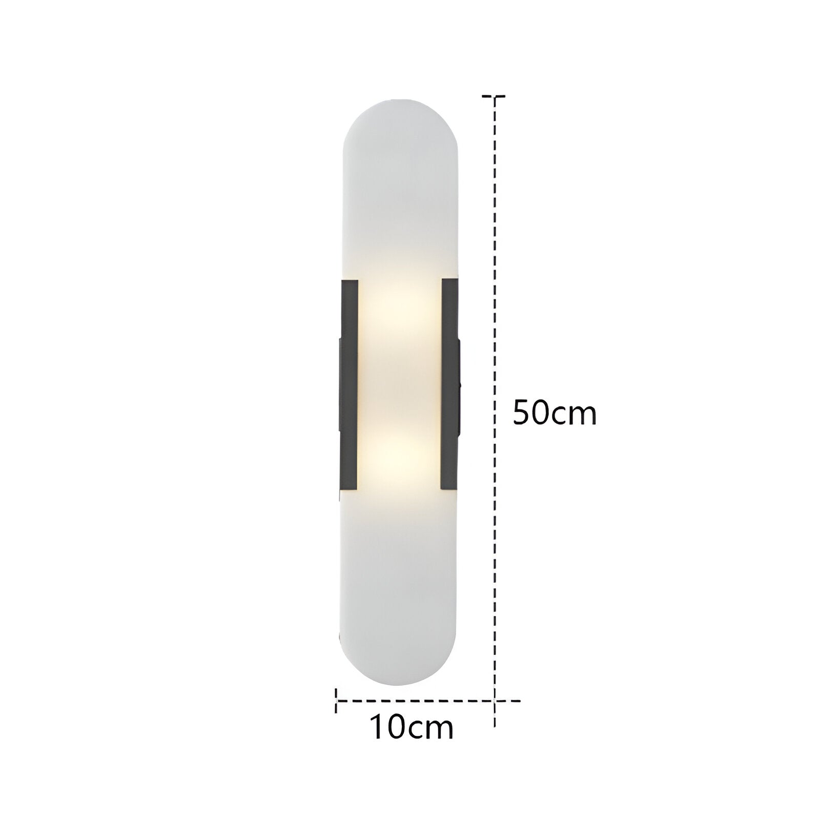 Casa Lumière Nordic Alabaster Natural Wall Light – Moderne Wandlamp van Alabaster