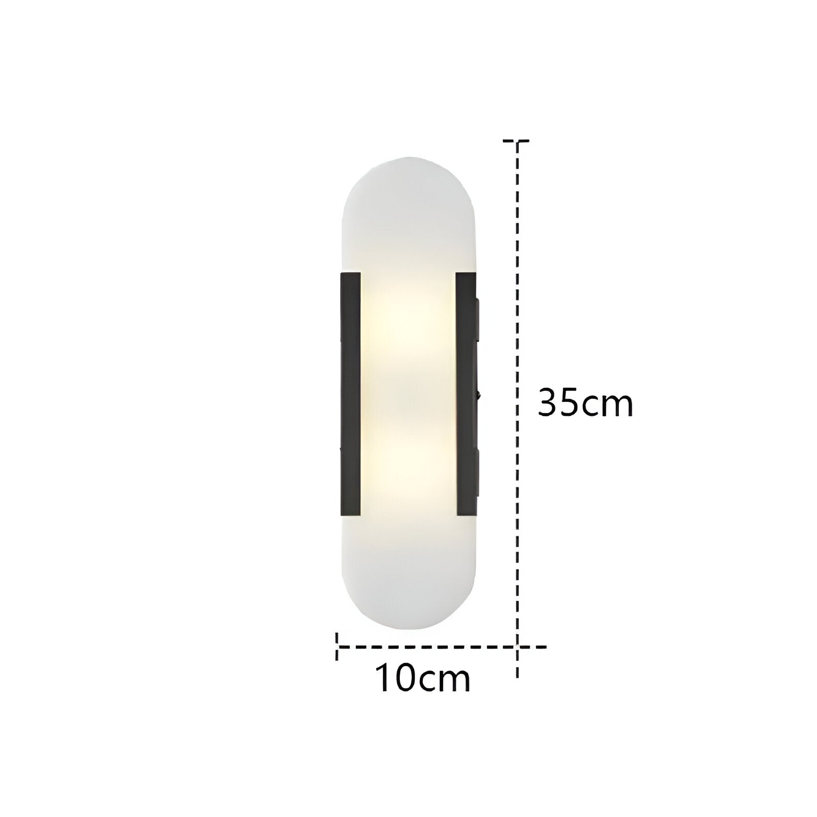 Casa Lumière Nordic Alabaster Natural Wall Light – Moderne Wandlamp van Alabaster
