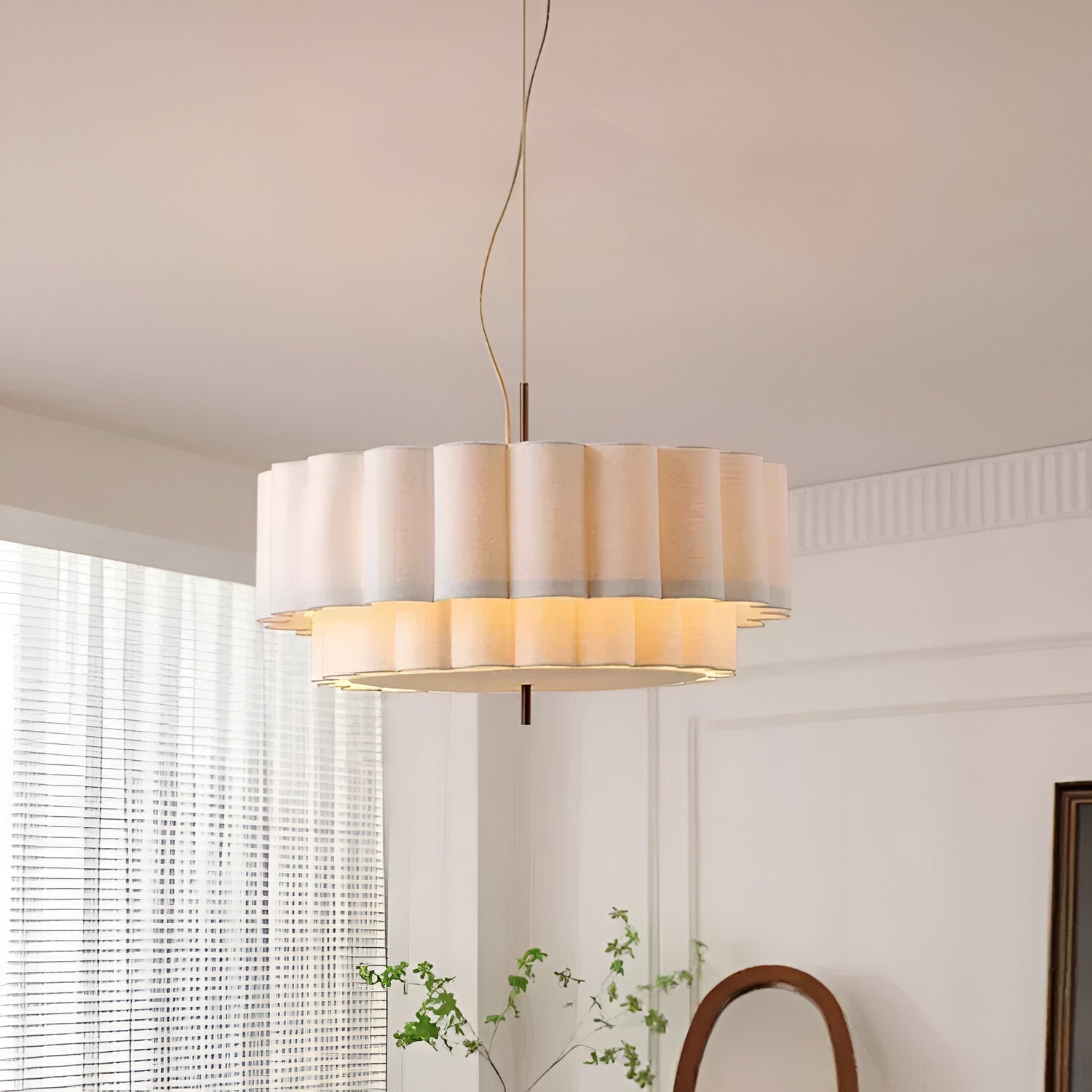 Casa Lumière Boho Ripple Hanglamp – Zacht Design Sfeerverlichting