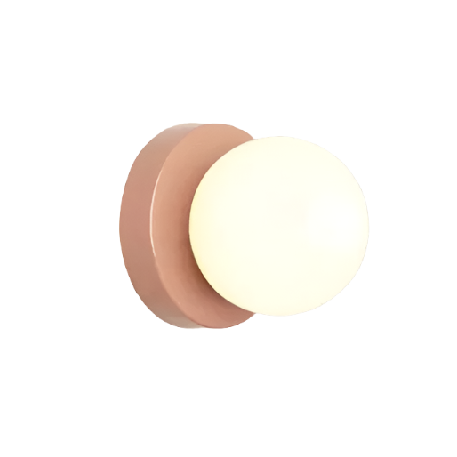 Casa Lumière Nordic Minimalistische LED Wandlamp - Ronde Vorm met Glazen Bol