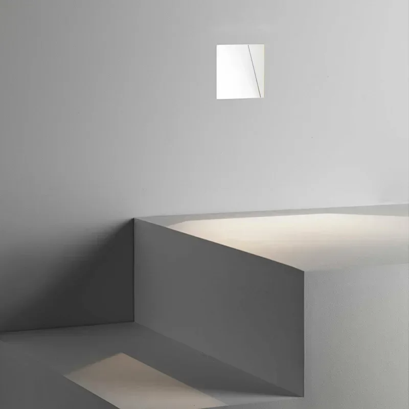 Casa Lumière Nordic Frameless Trap Wandlamp - Inbouw LED, Bewegingssensor & Minimalistisch Design