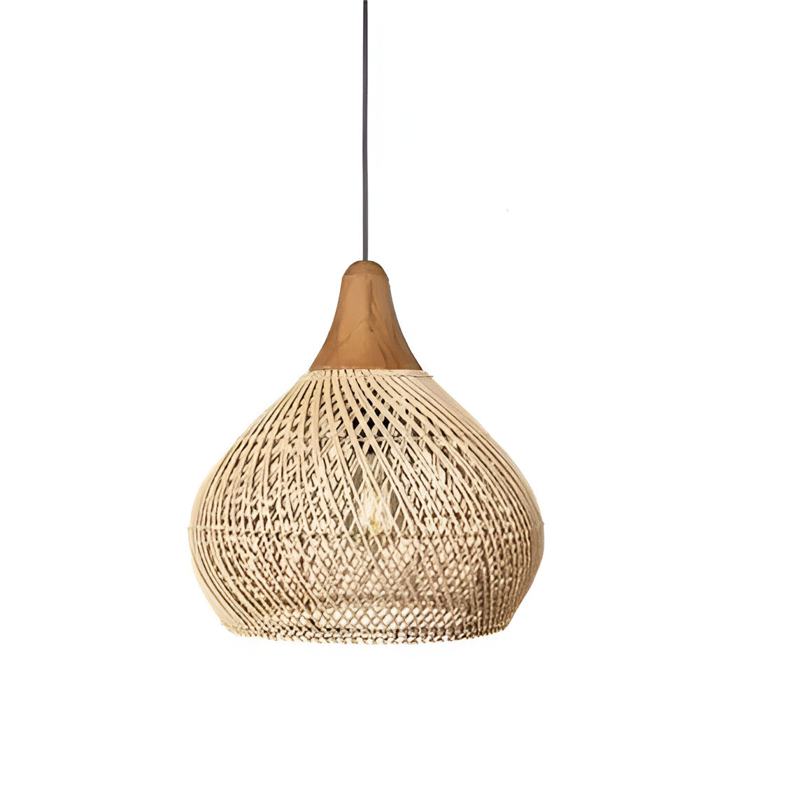Casa Lumière Rotan Hanglamp in Boho Stijl - Warme Sfeerverlichting