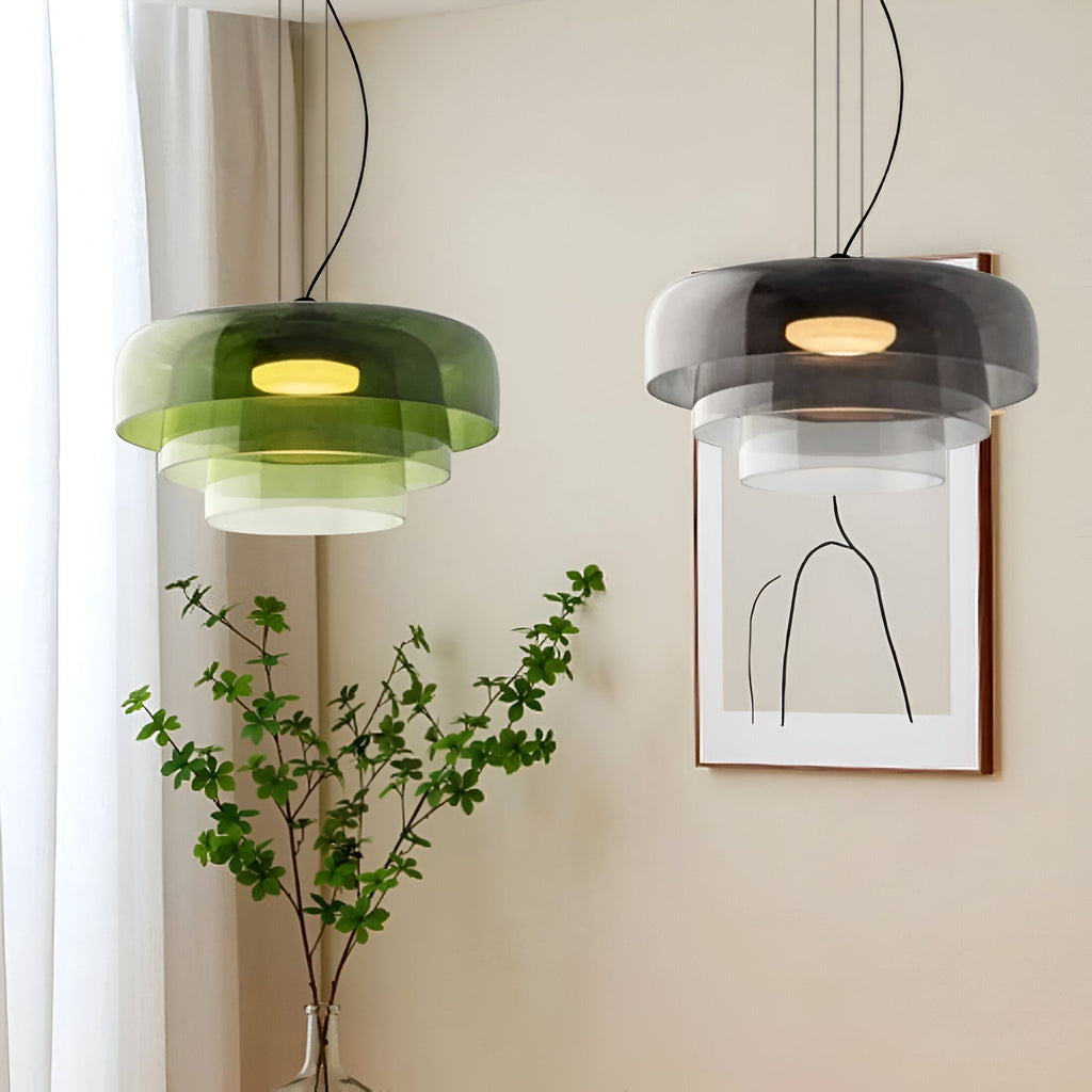Casa Lumière Nordic Celestial Glazen Hanglamp - Warme Design Lamp Sfeerverlichting