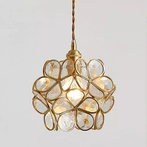 Casa Lumière Flower Hanglamp - Bloemvorm Glas & Warm Elegant Licht