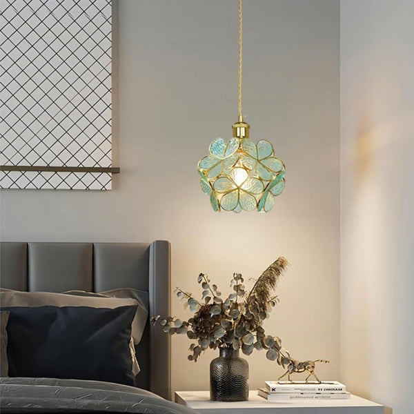 Casa Lumière Flower Hanglamp - Bloemvorm Glas & Warm Elegant Licht