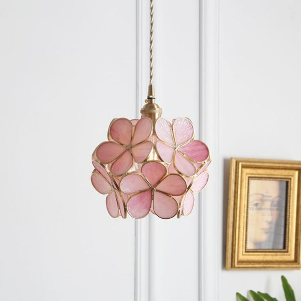 Casa Lumière Flower Hanglamp - Bloemvorm Glas & Warm Elegant Licht