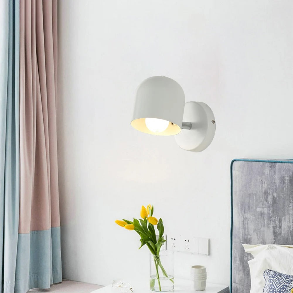 Casa Lumière Minimalistische Wandlamp - Ronde Kap voor Slaapkamer