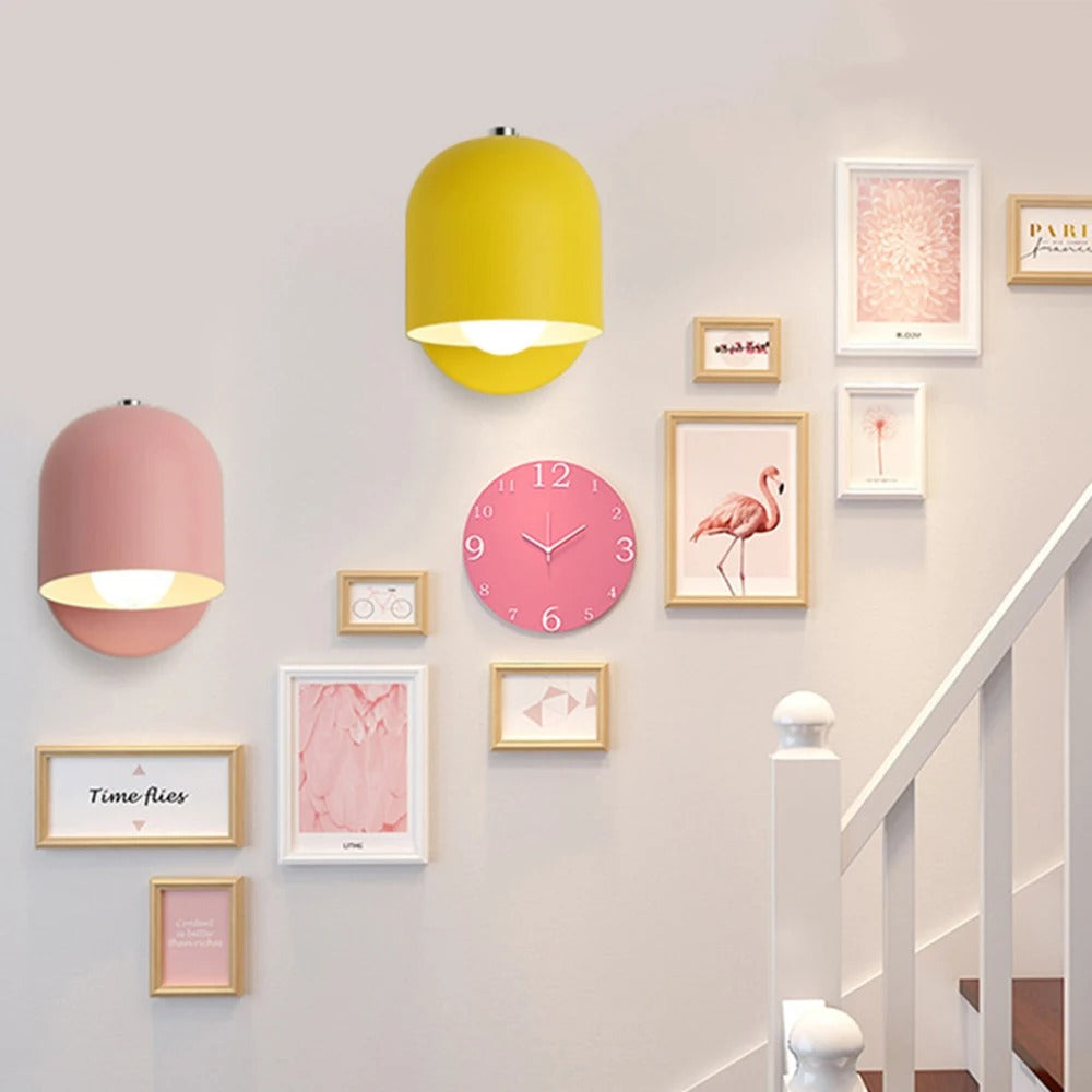 Casa Lumière Minimalistische Wandlamp - Ronde Kap voor Slaapkamer