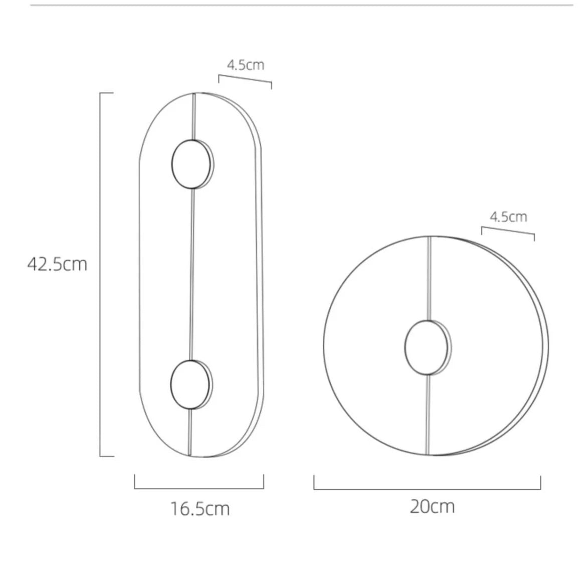 Casa Lumière Marmeren Nordic Wandlamp - Zacht Warm Accentlicht